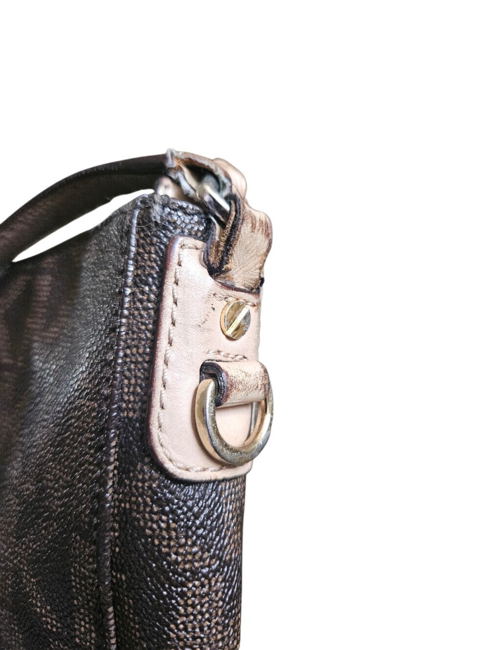 Michael Kors Jet Set Monogram Crossbody Bag - Picture 4 of 7